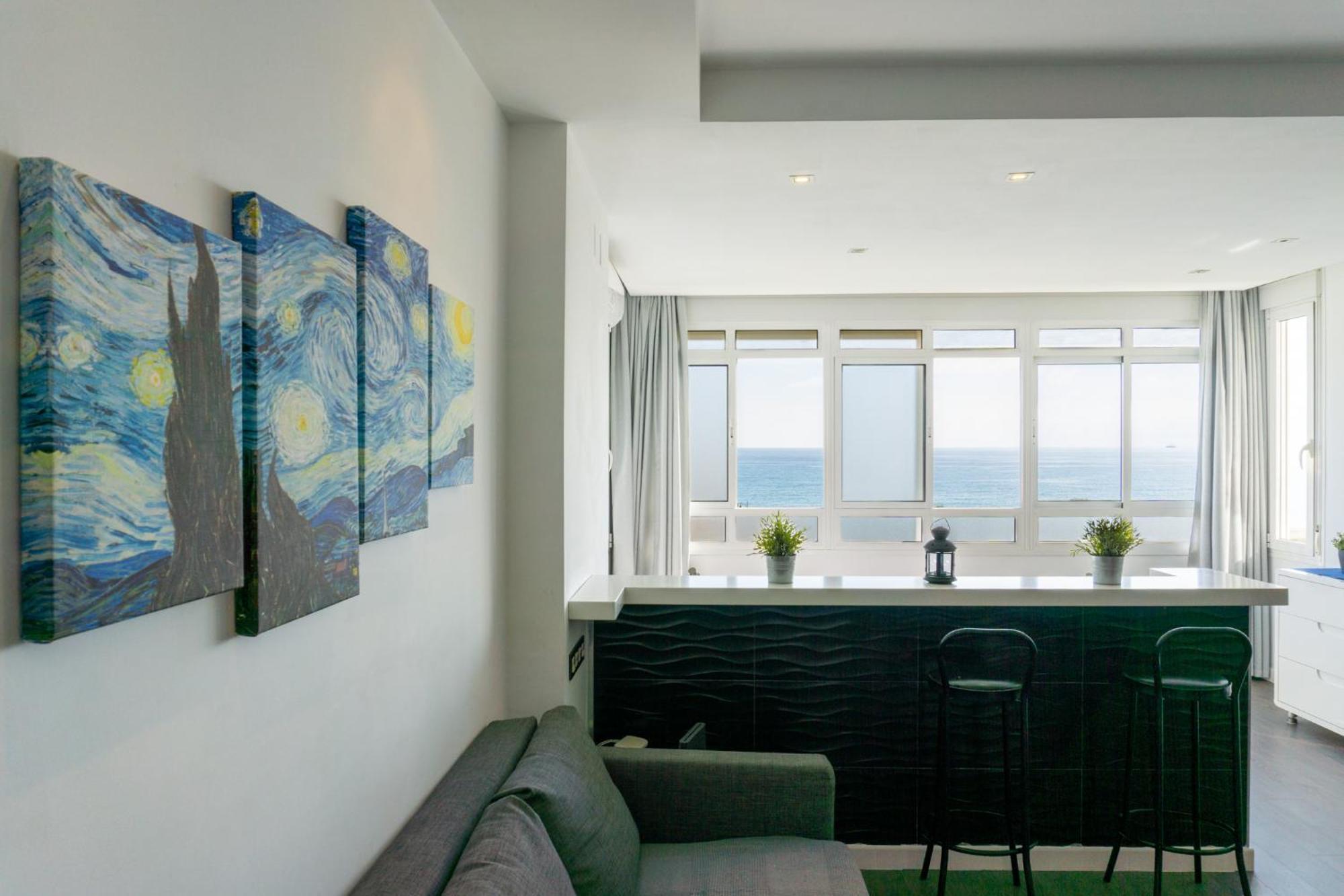 Beach Apartment Guadalmar Málaga Esterno foto
