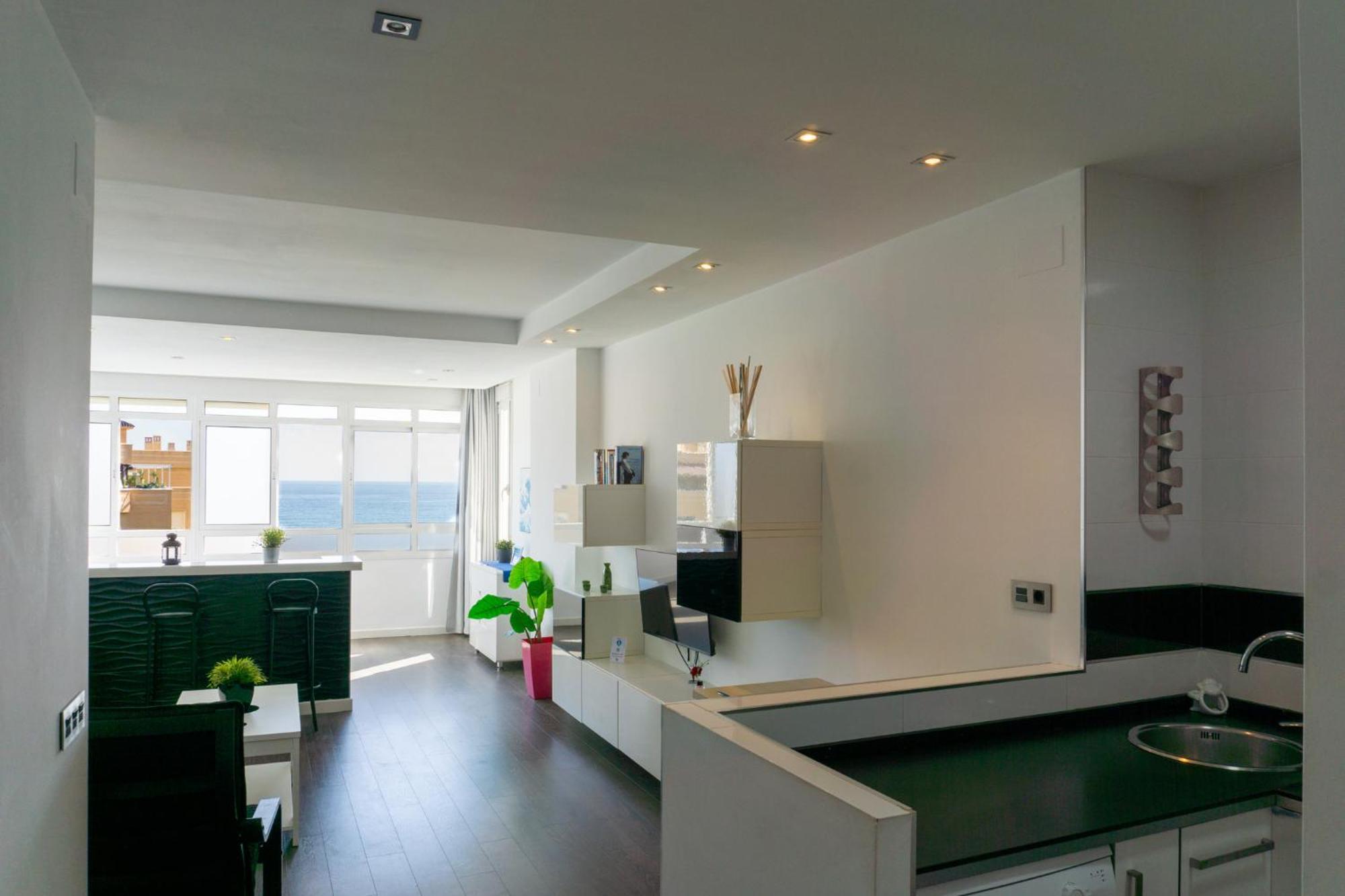 Beach Apartment Guadalmar Málaga Esterno foto